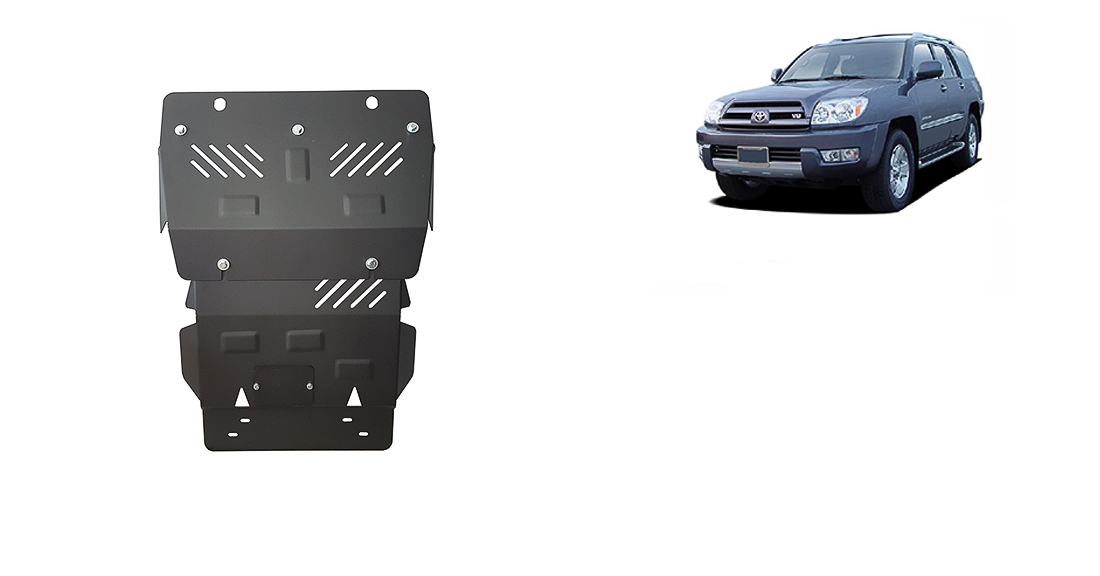 Steel skid plate for Toyota 4Runner (2002-2009)