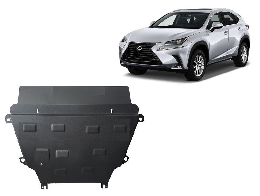 Steel skid plate for Lexus NX AZ10 (2014-2021)