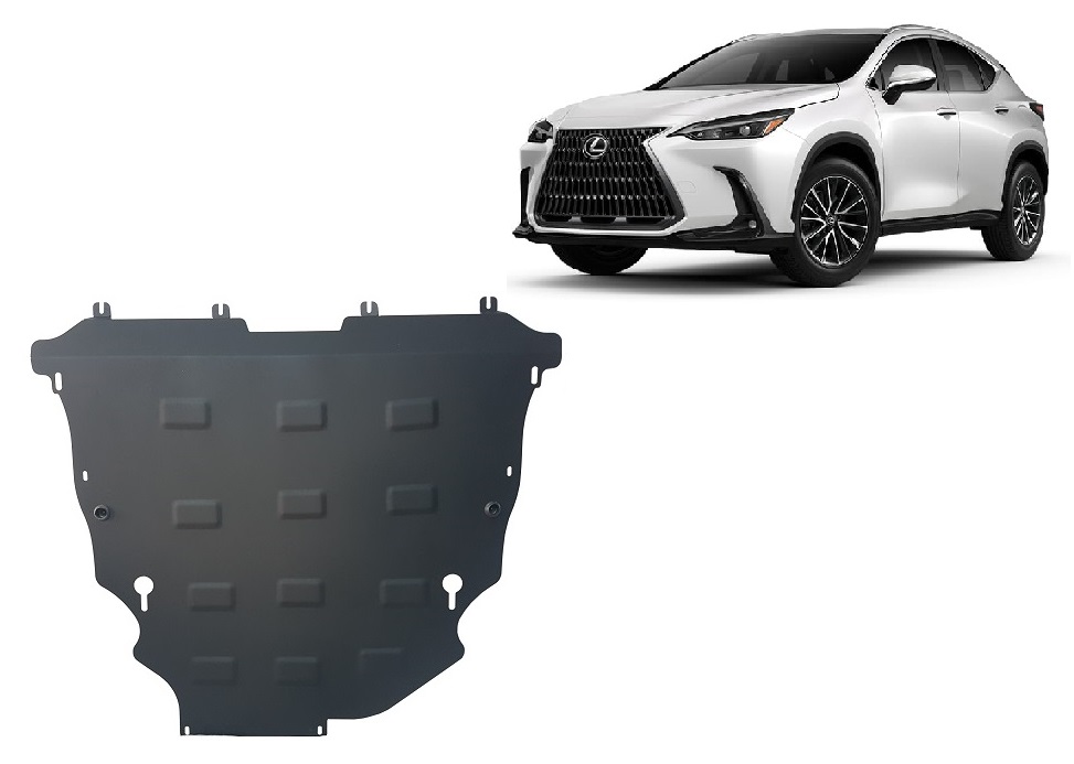 Steel skid plate for Lexus NX AZ20 (2021-2026)