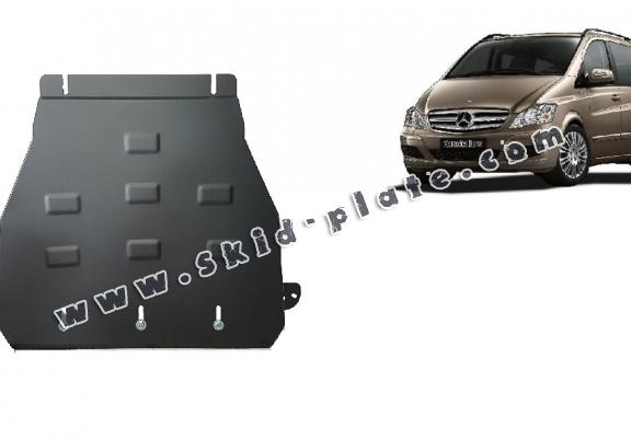 Steel gearbox skid plate for Mercedes Viano W639 - 2.2 D 4x2