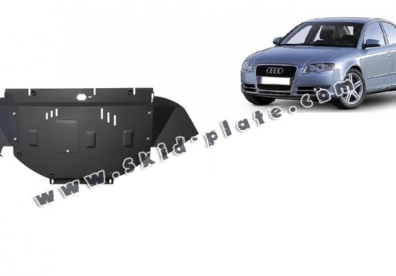 Steel skid plate for Audi A4 B7