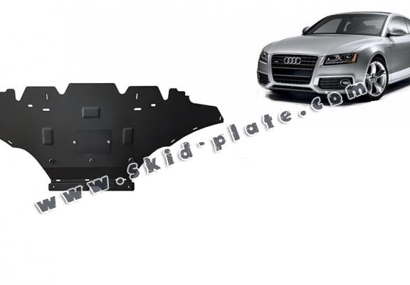 Steel skid plate for Audi A5, diesel