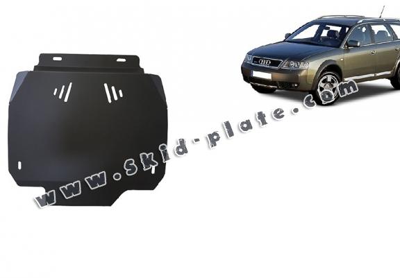 Steel automatic gearbox skid plate forAudi Allroad A6