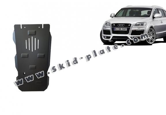 Steel gearbox skid plate for Audi Q7