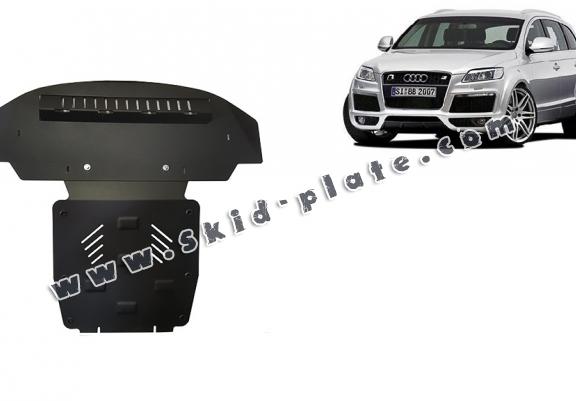 Steel skid plate for Audi Q7