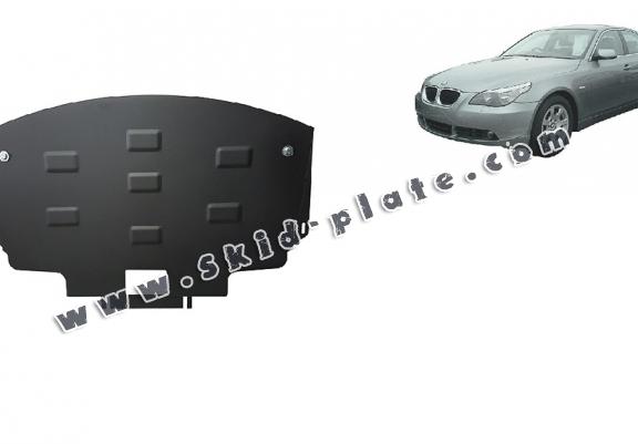 Steel skid plate for BMW Seria 5 E60/E61 standard front bumper