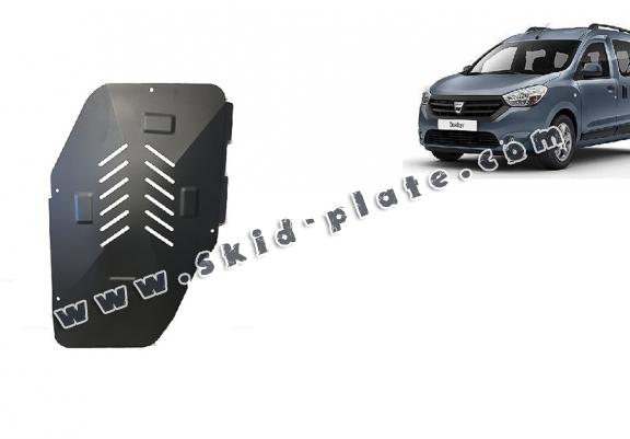 Steel fuel tank skid plate  for Dacia Dokker
