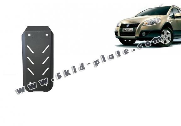 Steel differential skid plate for Fiat Sedici