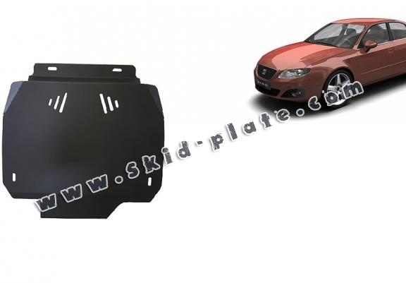 Steel automatic gearbox skid plate forSeat Exeo