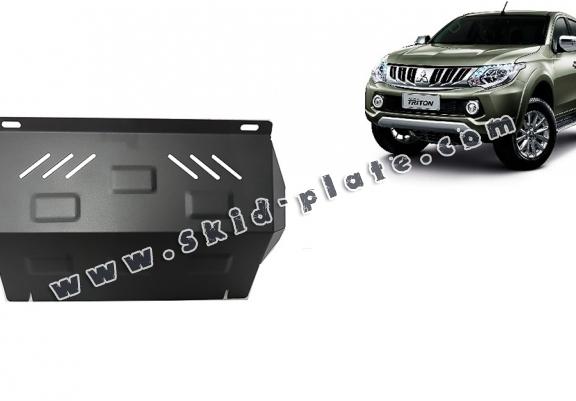 Steel radiator skid plate for Mitsubishi L200