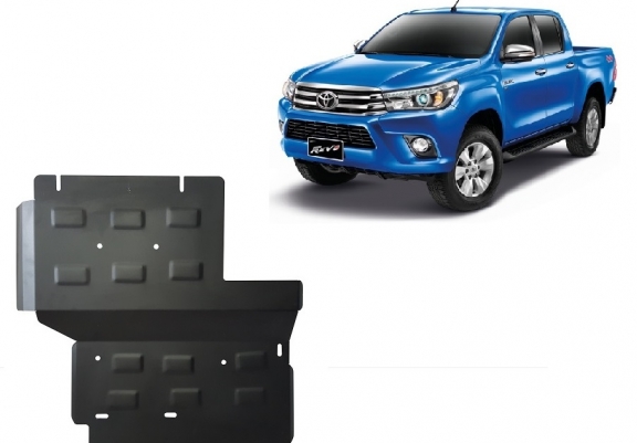 Steel differential skid plate for Toyota Hilux Revo