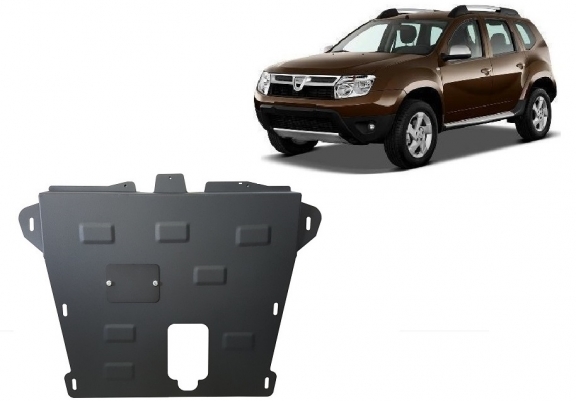 Steel skid plate for Dacia Duster