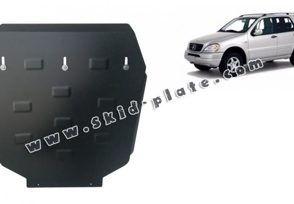 Steel gearbox skid plate for Mercedes ML W163