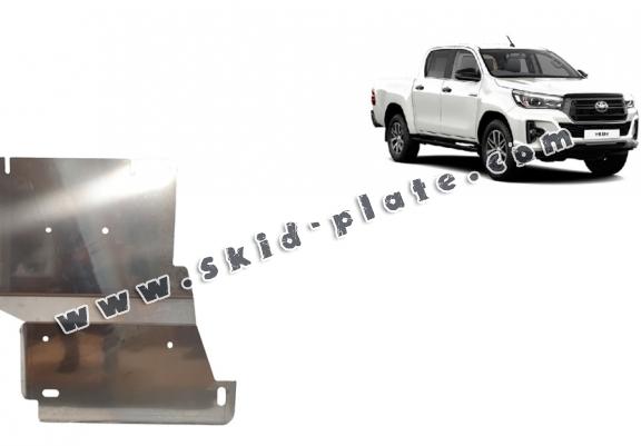 Aluminum differential skid plate for Toyota Hilux Invincible