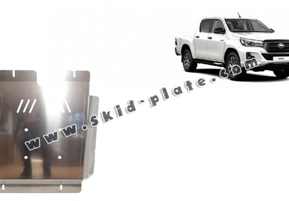 Aluminum gearbox skid plate for Toyota Hilux Invincible