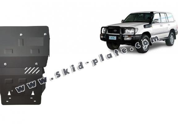 Steel skid plate for Toyota Land Cruiser J100