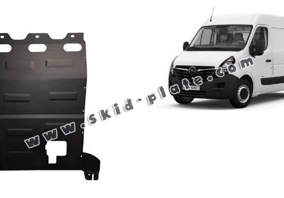 Steel skid plate for Opel Movano