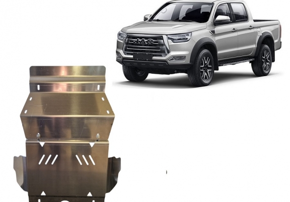 Aluminum skid plate for Jac T8