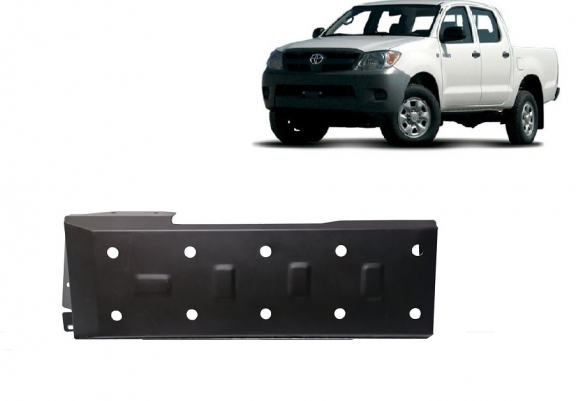 Steel fuel tank skid plate Toyota Hilux  