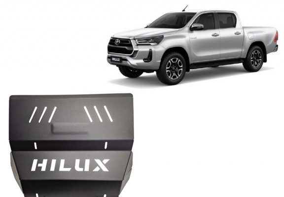 Steel radiator skid plate for Toyota Hilux Invincible