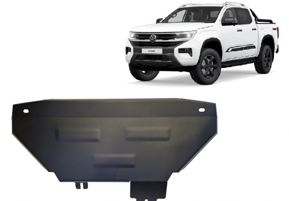 Steel radiator skid plate for Volkswagen Amarok 2 