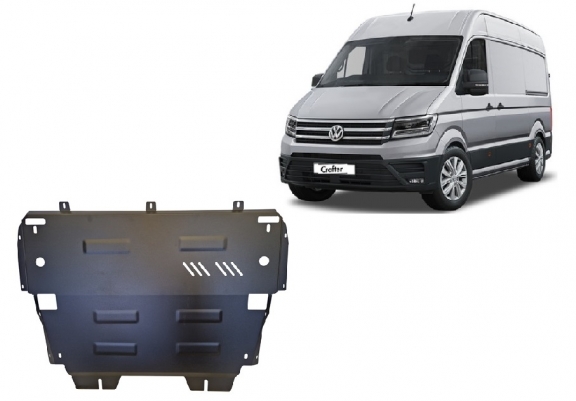 Steel skid plate for Vw Crafter