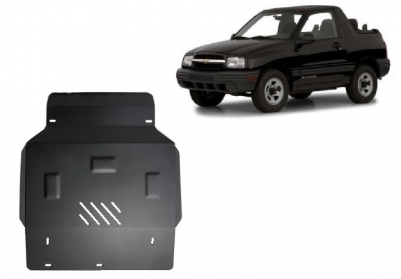 Steel skid plate for Chevrolet Tracker