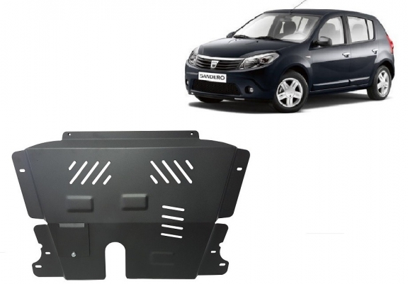 Steel skid plate for Dacia Sandero