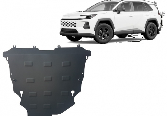 Steel skid plate for Toyota Rav4