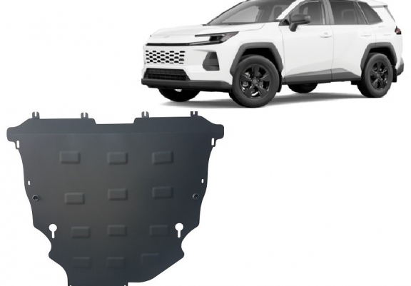 Steel skid plate for Toyota Rav4