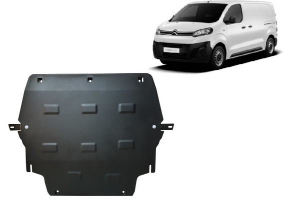 Steel skid plate for Citroen Dispatch