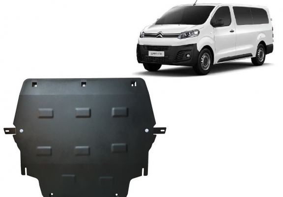 Steel skid plate for Citroen Jumpy