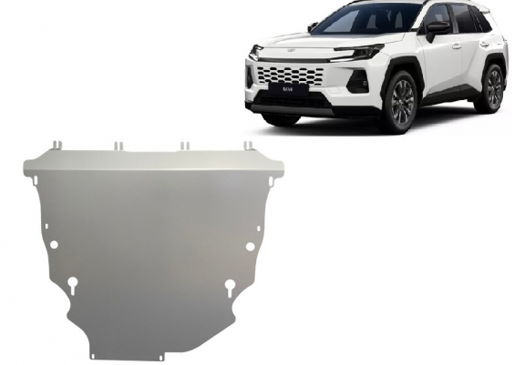 Aluminum skid plate for Toyota RAV4
