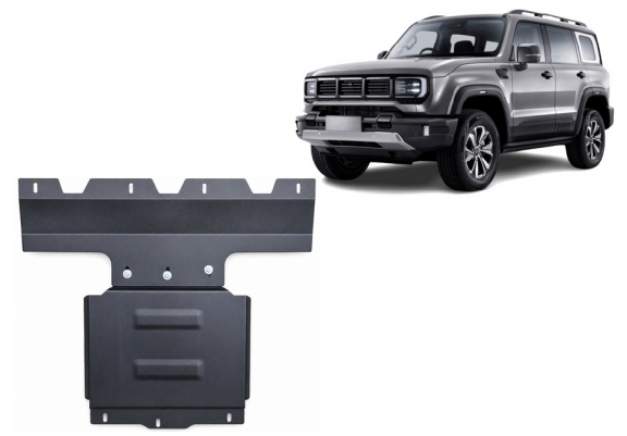Steel skid plate for Baic Beijing BJ40