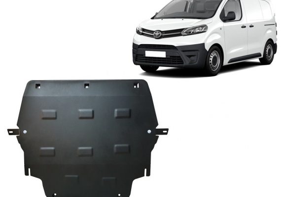 Steel skid plate for Toyota Proace