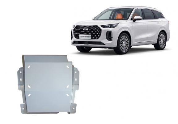 Aluminum diferential skid plate for Chery Tiggo 9