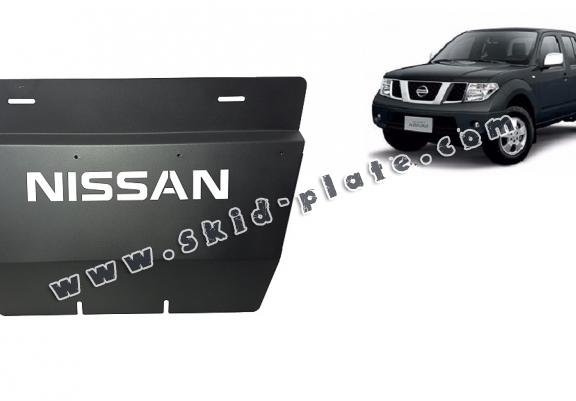 Steel radiator skid plate for Nissan Navara