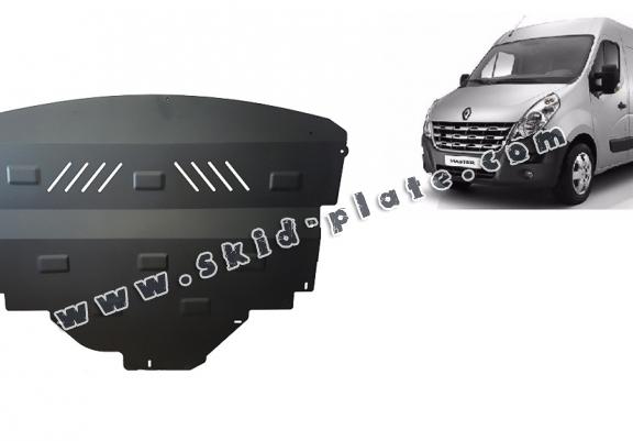 Steel skid plate for Renault Master 3