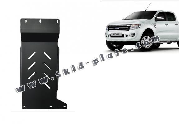 Steel gearbox skid plate for Ford Ranger
