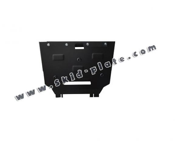 Steel gearbox skid plate for Audi A5
