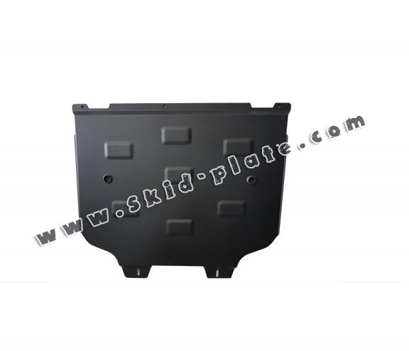Steel gearbox skid plate for Audi A4 B9