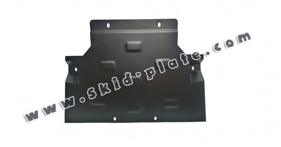 Steel gearbox skid plate for SsangYong Rexton