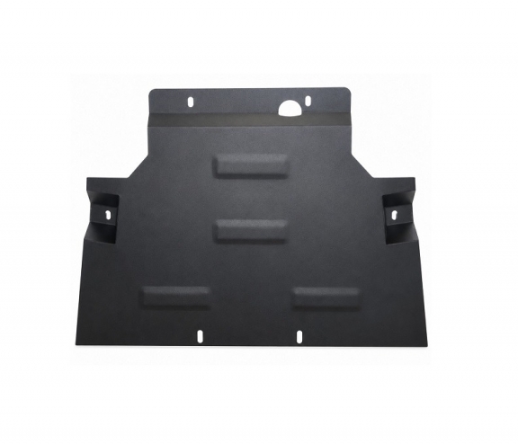 Steel gearbox skid plate for KGM Musso