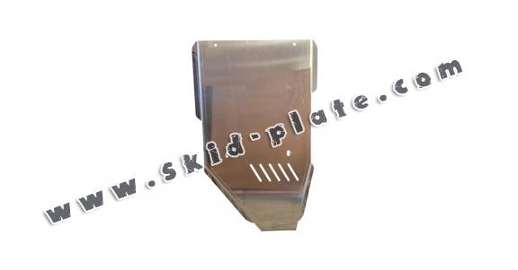 Aluminum gearbox skid plate for Toyota Land Cruiser J120