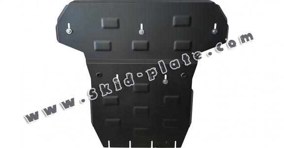 Steel gearbox and differential skid plate for Volkswagen Amarok