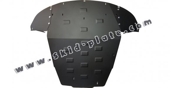 Steel skid plate for Alfa Romeo 159