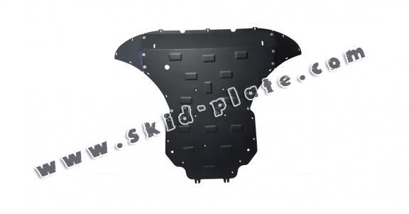 Steel skid plate for Audi Q8