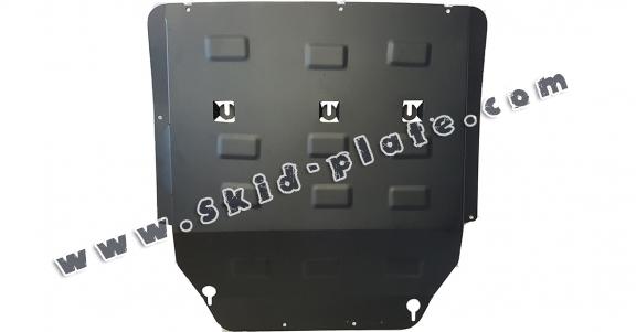 Steel skid plate for the protection of the engine and the gearbox for Mini Cooper