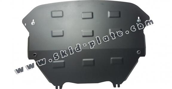Steel skid plate for the protection of the engine and the gearbox for Mini Countryman R60