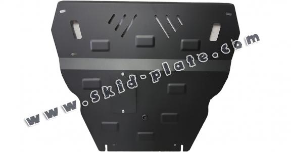 Steel skid plate for Citroen C4